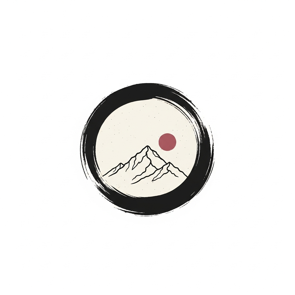 Zen Summit Enso Circle Tee design 1773311494 zen minimalist nature