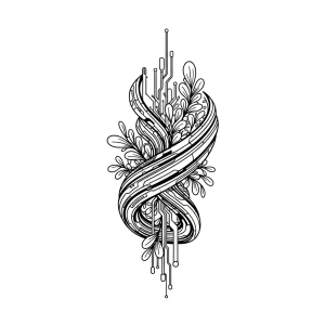 design 1773397817 futuristic cyber organic art