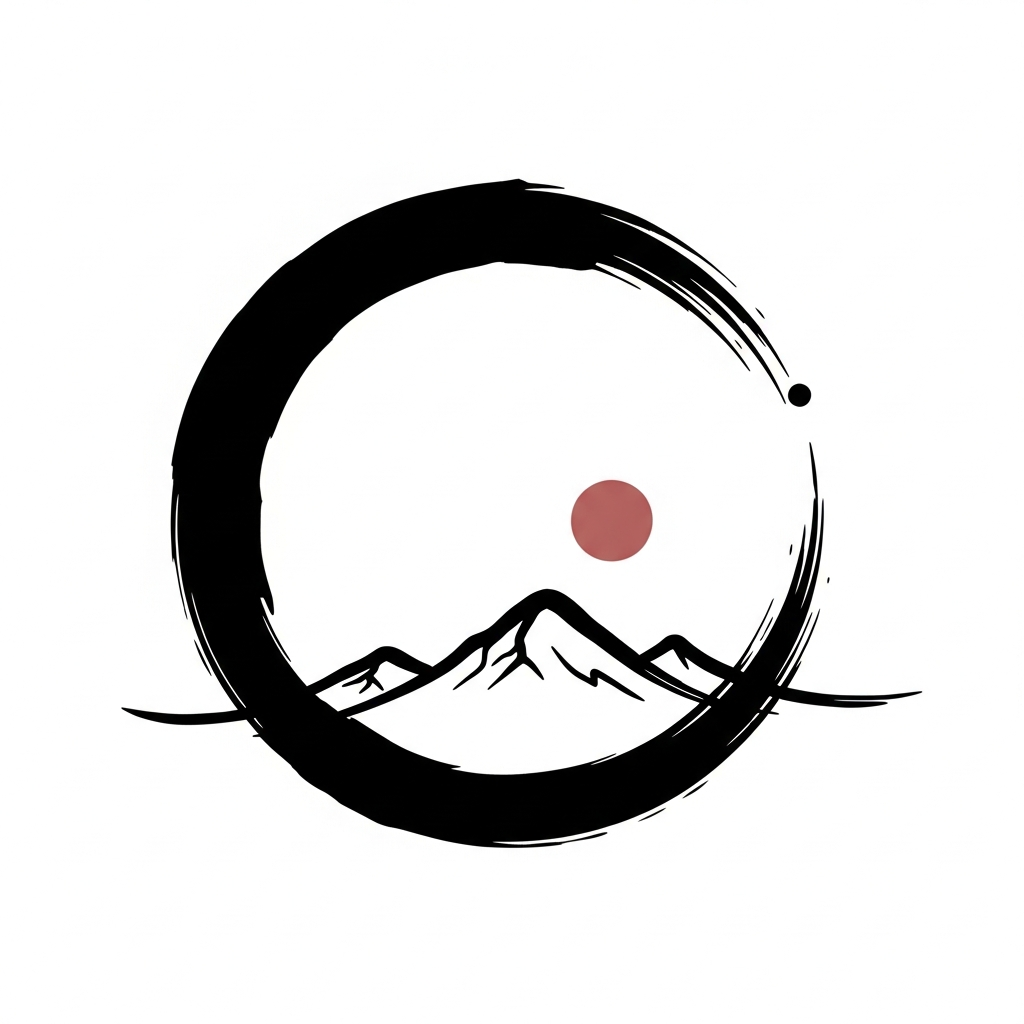 Zen Summit Serenity Tee design 1773916282 zen minimalist nature