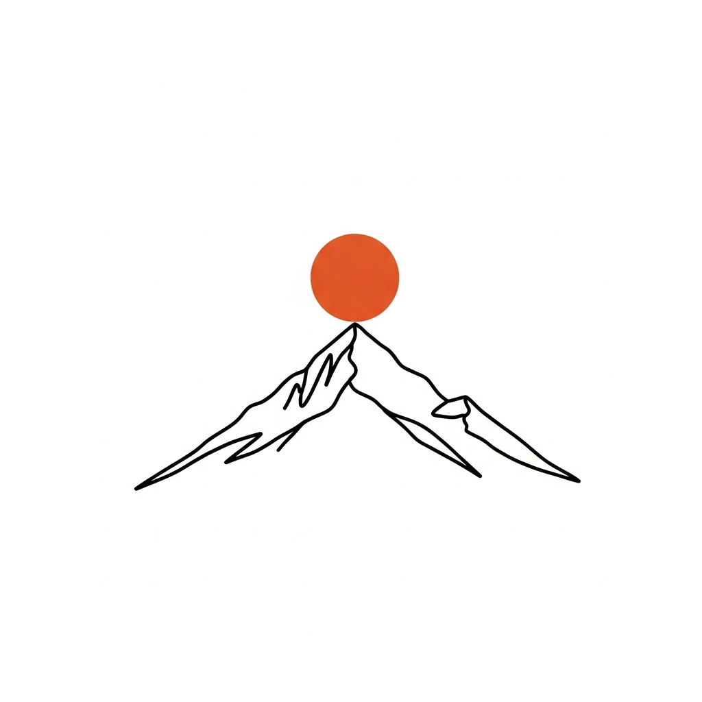 Sacred Mountain Zen Line Art design 1774476046 zen minimalist nature